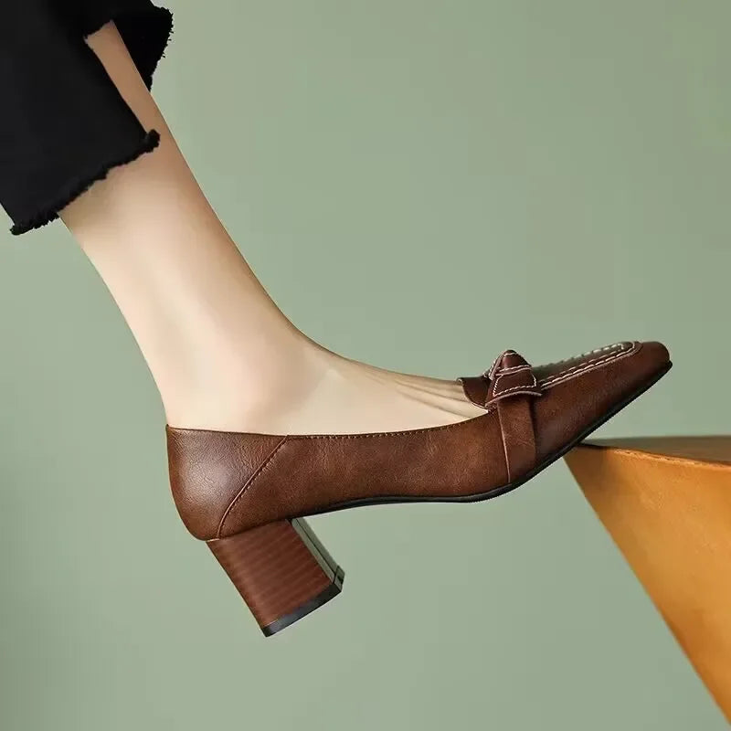 French Vintage High Heel Shoes