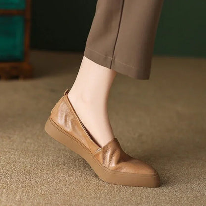 Classic Pointed Toe Loafers