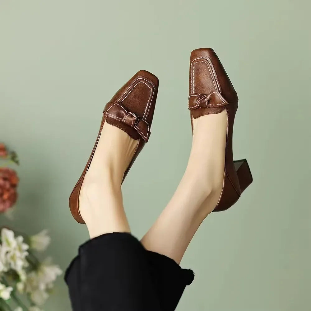 French Vintage High Heel Shoes