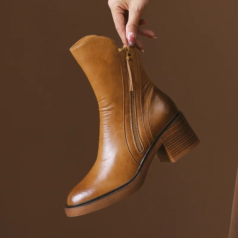 Platform Chelsea Boots