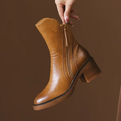 Platform Chelsea Boots