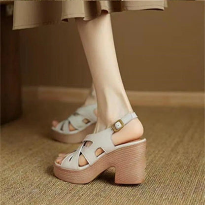 Thick Heel Sandals