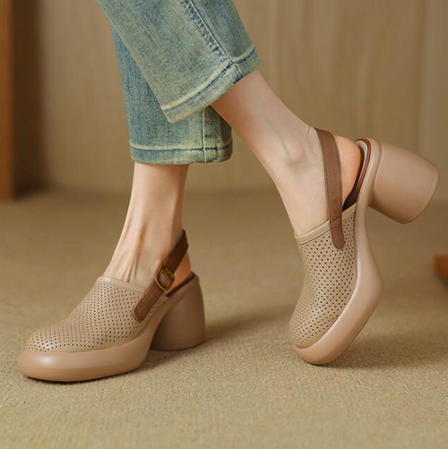 Hollow out Platform Sandals