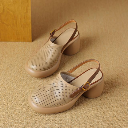 Hollow out Platform Sandals