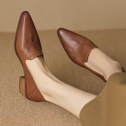 Contour Seam Loafers
