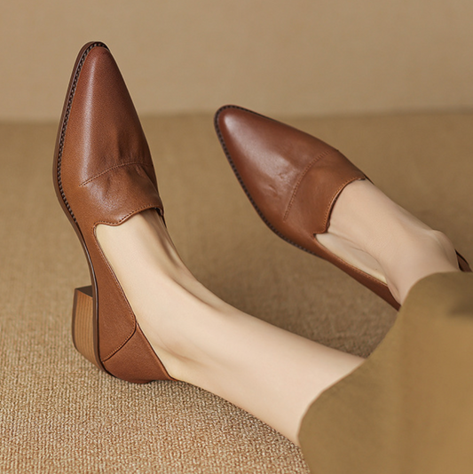 Contour Seam Loafers