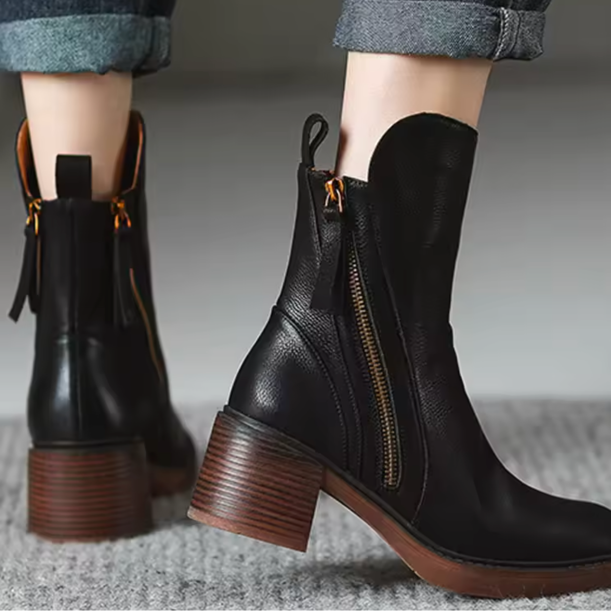 Platform Chelsea Boots