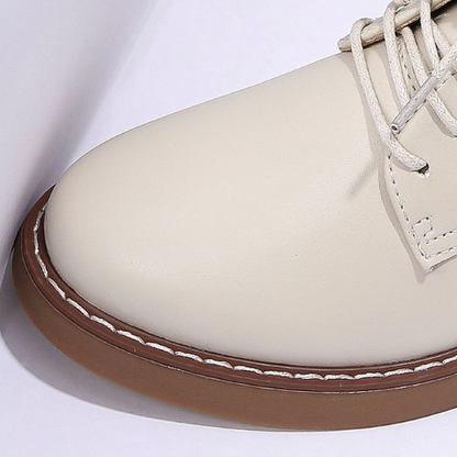 Low-Heel Derby Work Shoes