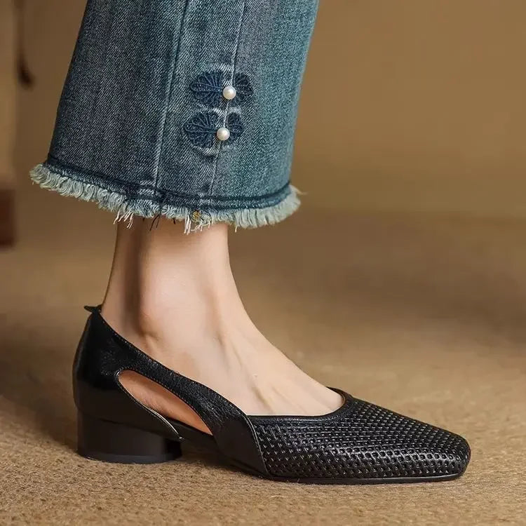 Hollow out Slip-On Shoes