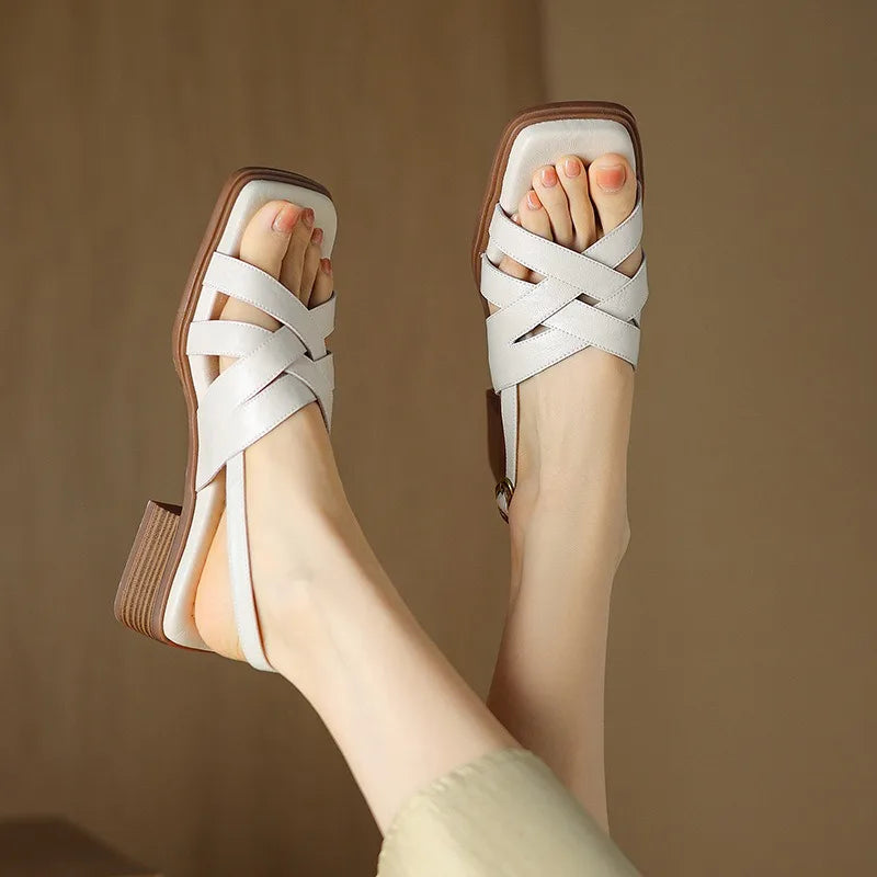 Braided Roman Sandals