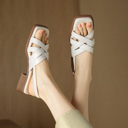 Braided Roman Sandals