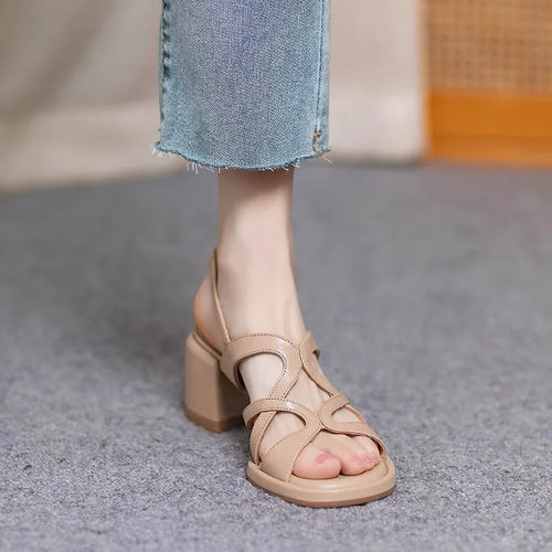 Narrow Band Dress Sandals