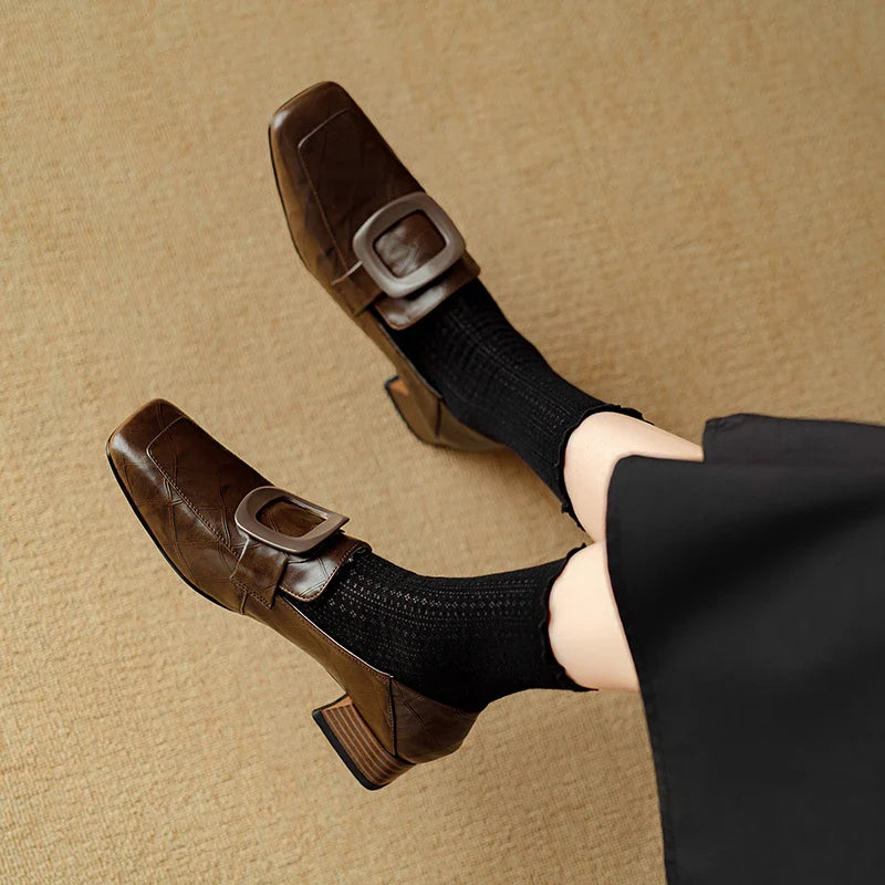 High Heels Retro Dress Pumps