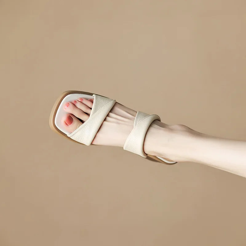 Open Toe High-Heel Sandals