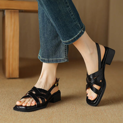 Braided Roman Sandals