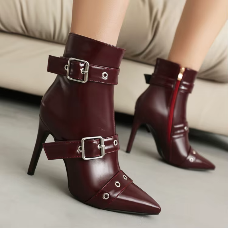 Rebel Stiletto Boots