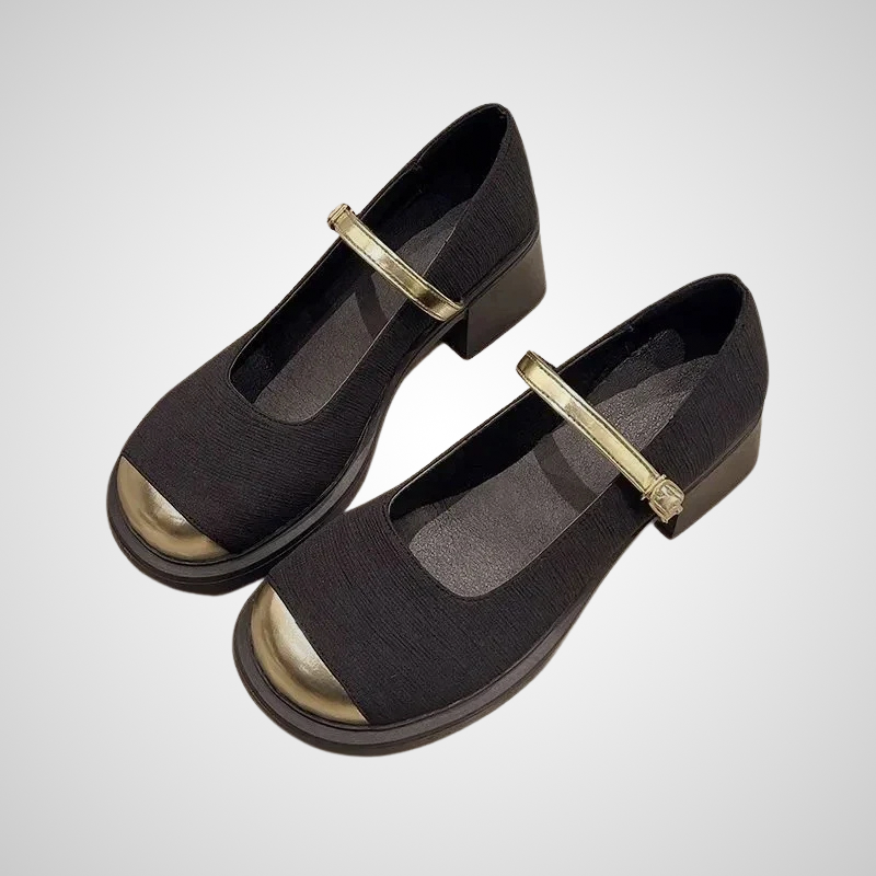 Chunky Heels Mary Janes