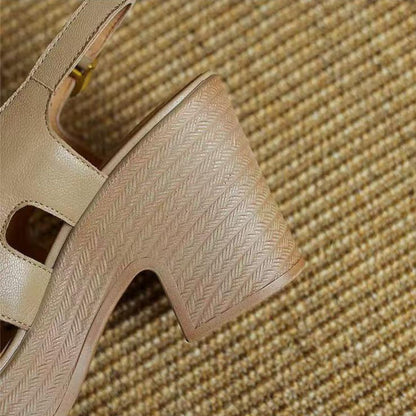 Thick Heel Sandals