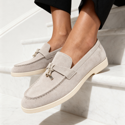 Lady Suede Loafers