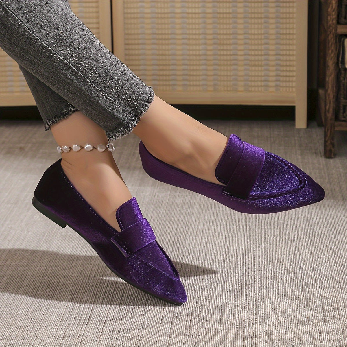 Velvet Style Shoes
